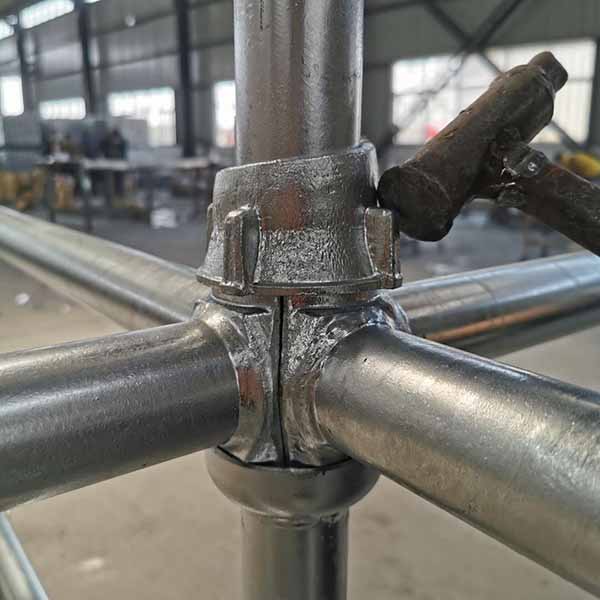 Pasos de instalación de andamios de cuplock